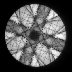 Cliché de diffraction du Silicium
